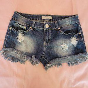 Almost Famous Blue Jean Shorts